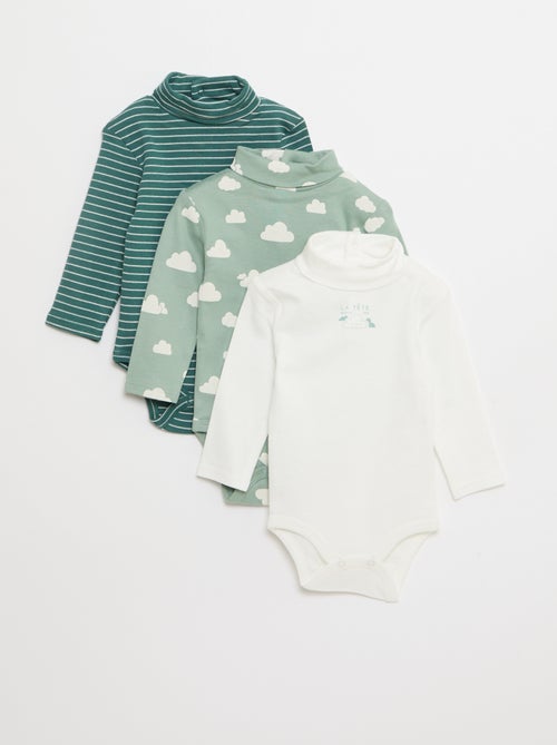 Lot de 3 bodies durable - Kiabi