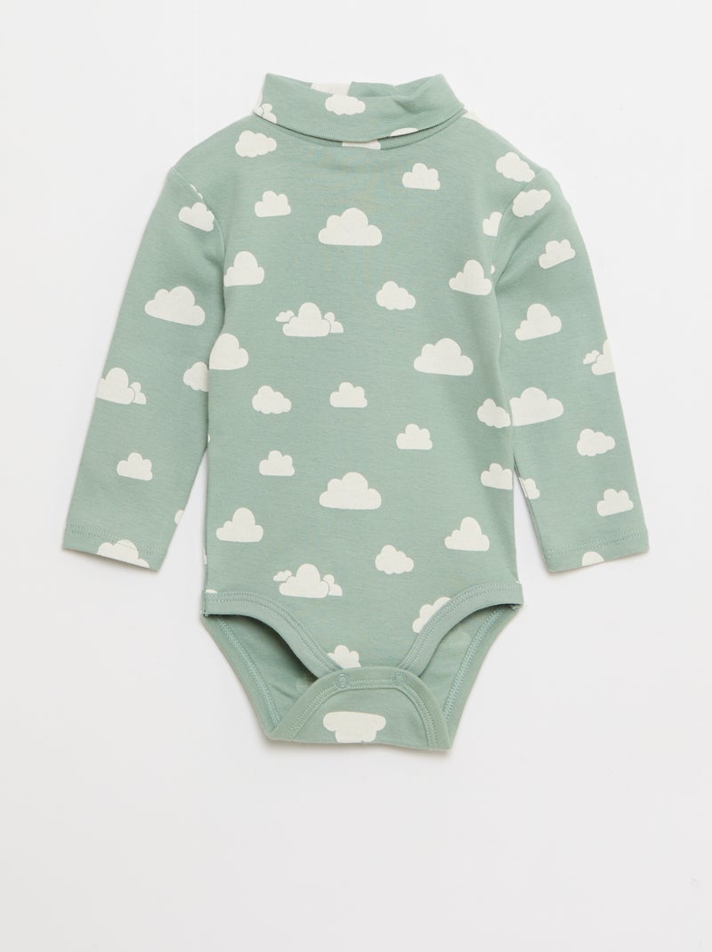 Lot de 3 bodies durable Vert - Kiabi