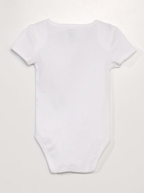 Lot de 3 bodies en coton - So Easy - Kiabi
