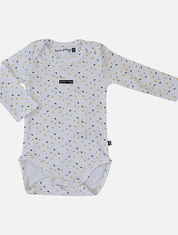 LOT DE 3 BODIES ENDRIX MANCHES LONGUES BEBE