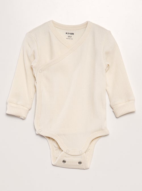 Lot de 3 bodies évolutif - Kiabi