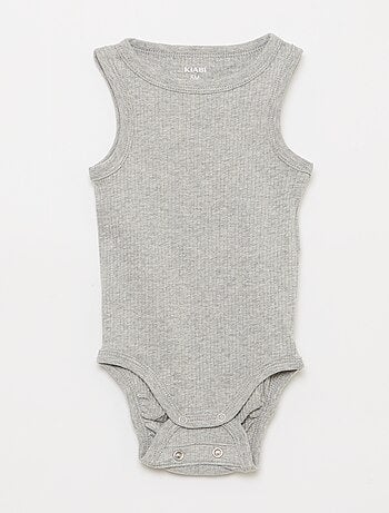 Lot de 3 bodies évolutifs à bretelles unis