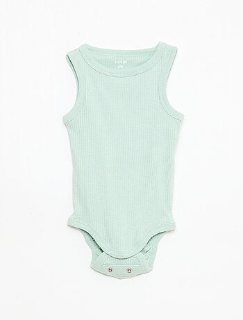 Lot de 3 bodies évolutifs à bretelles unis