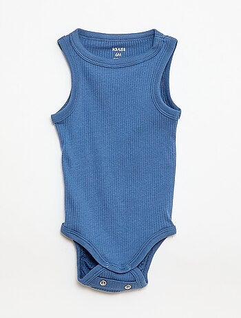 Lot de 3 bodies évolutifs à bretelles unis