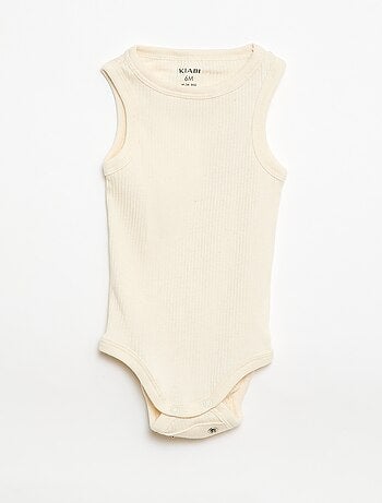 Lot de 3 bodies évolutifs à bretelles unis