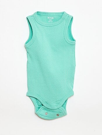 Lot de 3 bodies évolutifs à bretelles unis