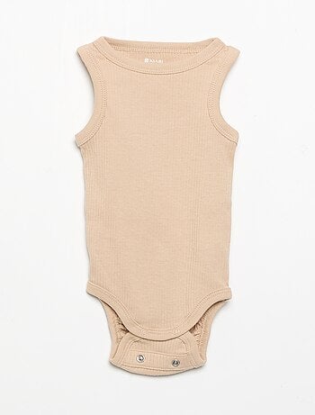 Lot de 3 bodies évolutifs à bretelles unis