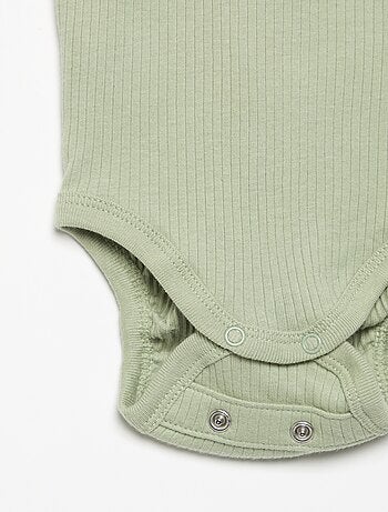 Lot de 3 bodies évolutifs à bretelles unis