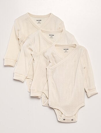 Lot de 3 bodies évolutifs