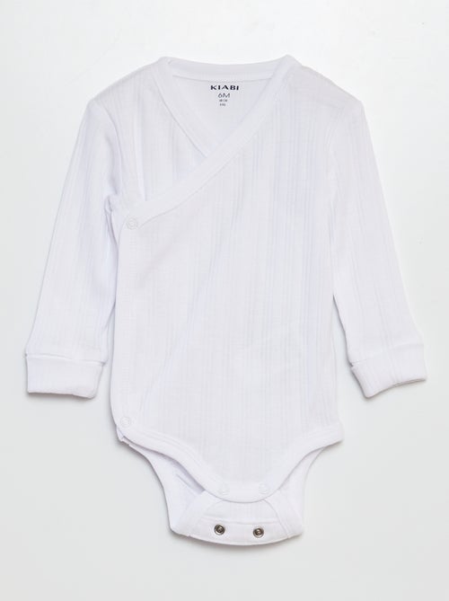 Lot de 3 bodies évolutifs - Kiabi