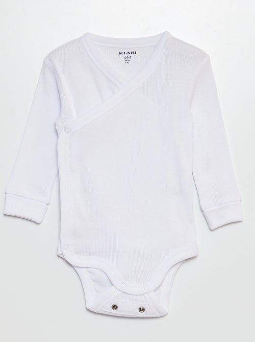 Lot de 3 bodies évolutifs - Kiabi