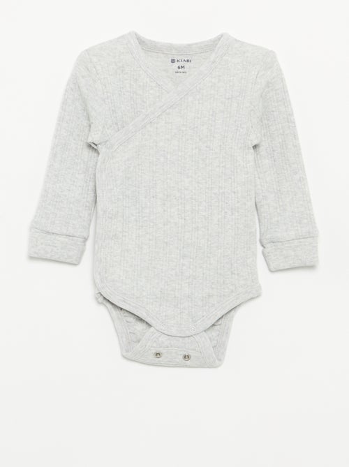 Lot de 3 bodies évolutifs - Kiabi
