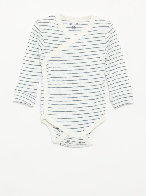 Lot de 3 bodies évolutifs - Kiabi