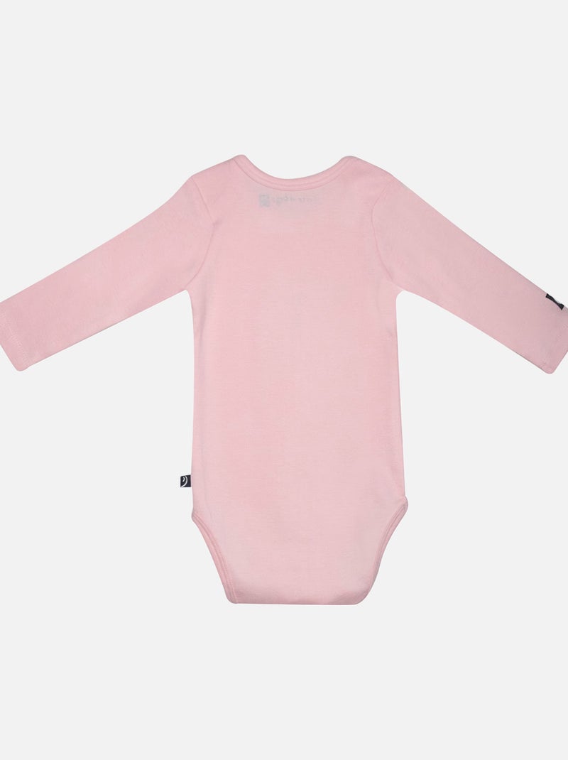 LOT DE 3 BODIES GALATEE MANCHES LONGUES BEBE Rose - Kiabi