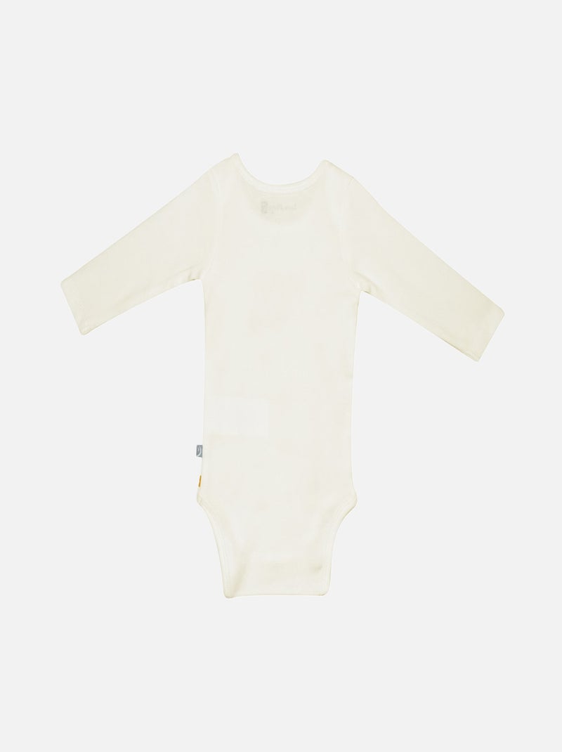 LOT DE 3 BODIES GEREMI MANCHES LONGUES BEBE Beige - Kiabi
