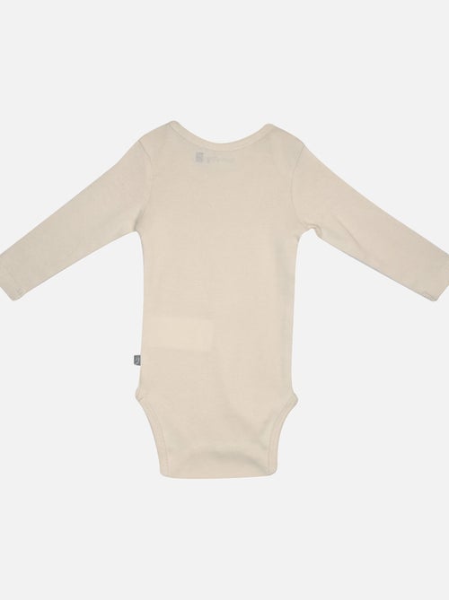 LOT DE 3 BODIES GEREMI MANCHES LONGUES BEBE - Kiabi