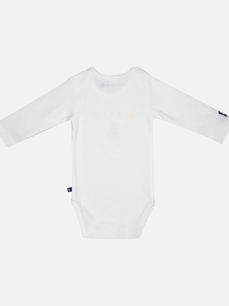 LOT DE 3 BODIES GRADY MANCHES LONGUES BEBE Jaune - Kiabi