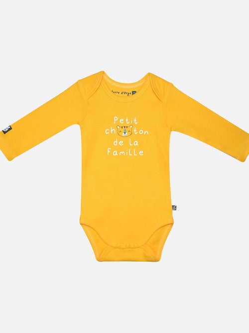 LOT DE 3 BODIES GRADY MANCHES LONGUES BEBE - Kiabi