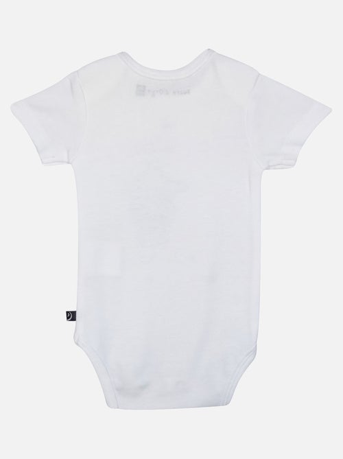 LOT DE 3 BODIES HABY MANCHES COURTES BEBE - Kiabi