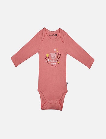 LOT DE 3 BODIES IDALINA MANCHES LONGUES BEBE