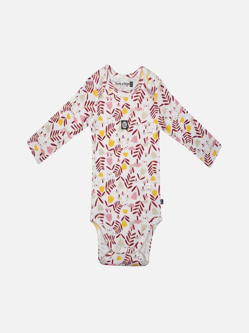 LOT DE 3 BODIES IDALINA MANCHES LONGUES BEBE - Kiabi