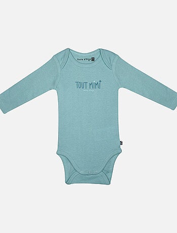 LOT DE 3 BODIES IDER MANCHES LONGUES BEBE