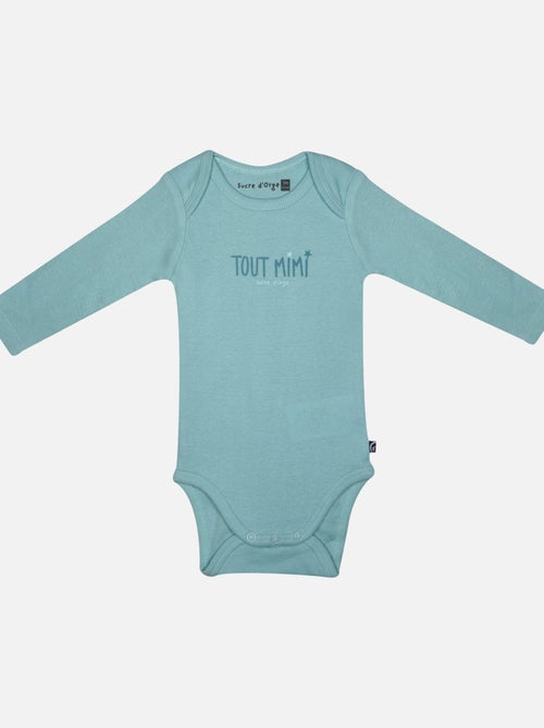 LOT DE 3 BODIES IDER MANCHES LONGUES BEBE - Kiabi