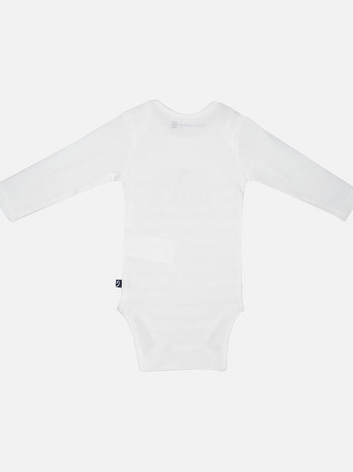 LOT DE 3 BODIES JACQUES MANCHES LONGUES BEBE - Kiabi
