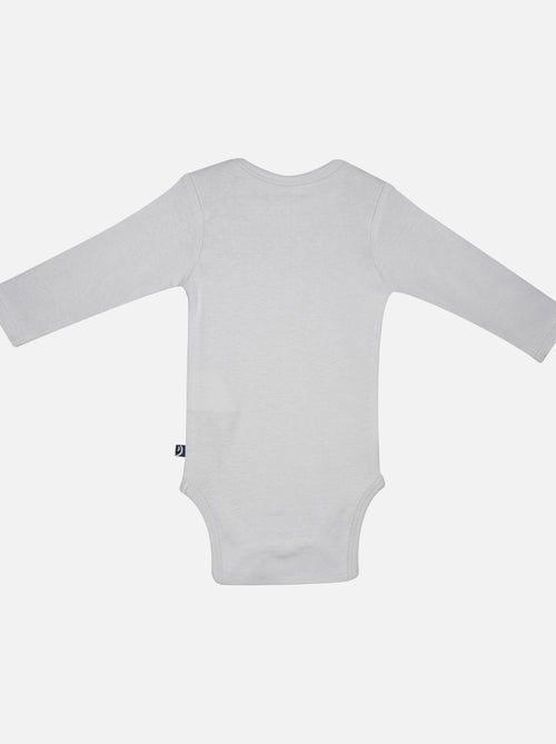 LOT DE 3 BODIES JACQUES MANCHES LONGUES BEBE - Kiabi