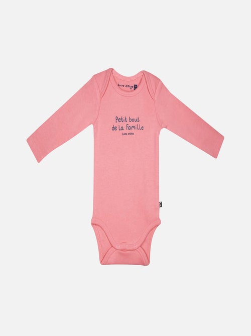 LOT DE 3 BODIES JANELLE MANCHES LONGUES BEBE - Kiabi