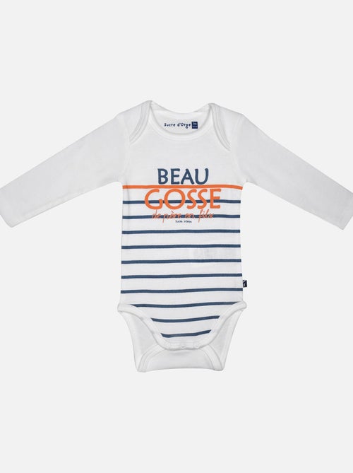 LOT DE 3 BODIES JOSEF MANCHES LONGUES BEBE - Kiabi
