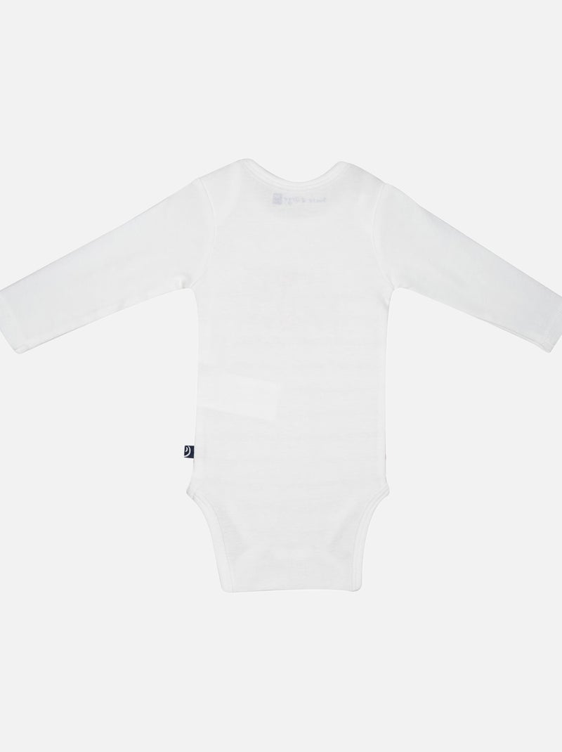 LOT DE 3 BODIES JOSEF MANCHES LONGUES BEBE Bleu - Kiabi