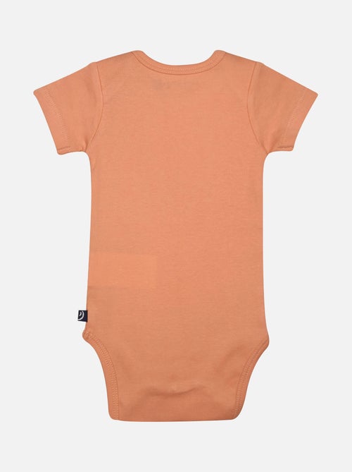 LOT DE 3 BODIES LAELIE MANCHES COURTES BEBE - Kiabi