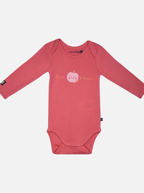 LOT DE 3 BODIES LALY MANCHES LONGUES BEBE - Kiabi