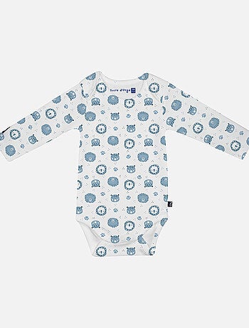 LOT DE 3 BODIES LOÏC MANCHES LONGUES BEBE