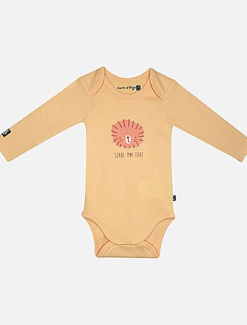 LOT DE 3 BODIES LOVAN MANCHES LONGUES BEBE