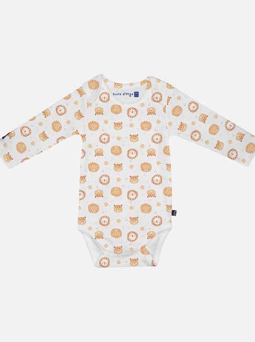 LOT DE 3 BODIES LOVAN MANCHES LONGUES BEBE - Kiabi