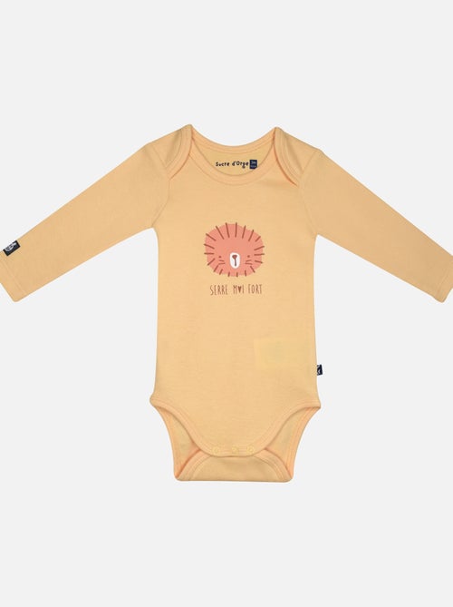 LOT DE 3 BODIES LOVAN MANCHES LONGUES BEBE - Kiabi