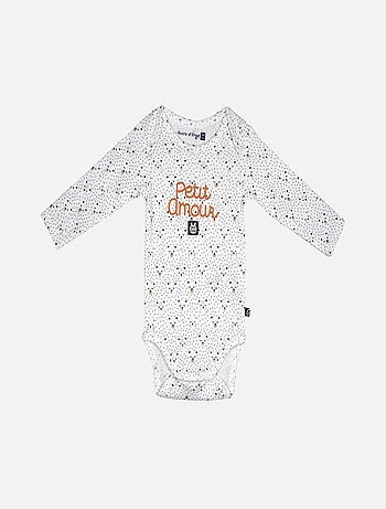 LOT DE 3 BODIES MAEL MANCHES LONGUES BEBE