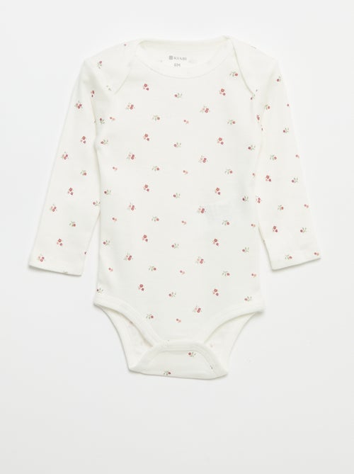 Lot de 3 bodies manches longues - Kiabi Lot de 3 bodies manches longues - Kiabi