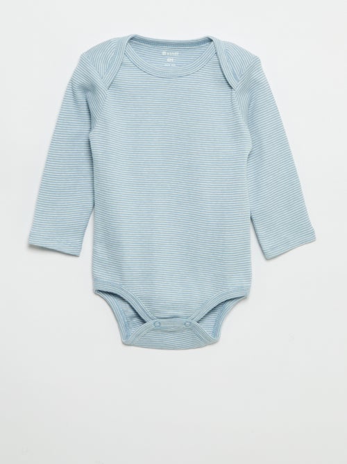 Lot de 3 bodies manches longues - Kiabi Lot de 3 bodies manches longues - Kiabi