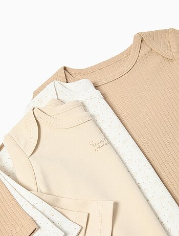 Lot de 3 bodies manches longues MO Fashion