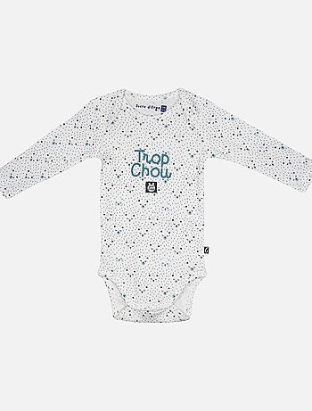 LOT DE 3 BODIES MANOE MANCHES LONGUES BEBE