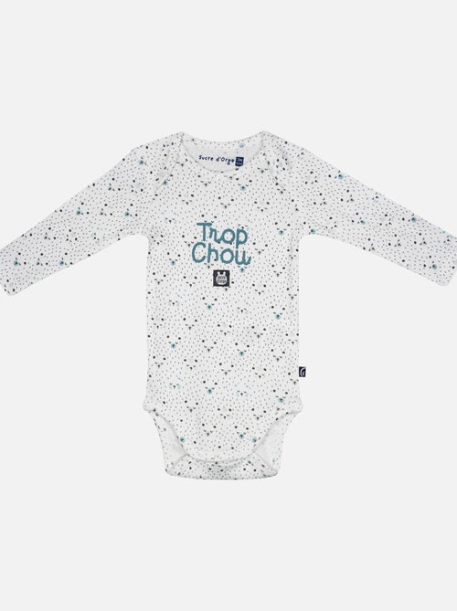 LOT DE 3 BODIES MANOE MANCHES LONGUES BEBE - Kiabi