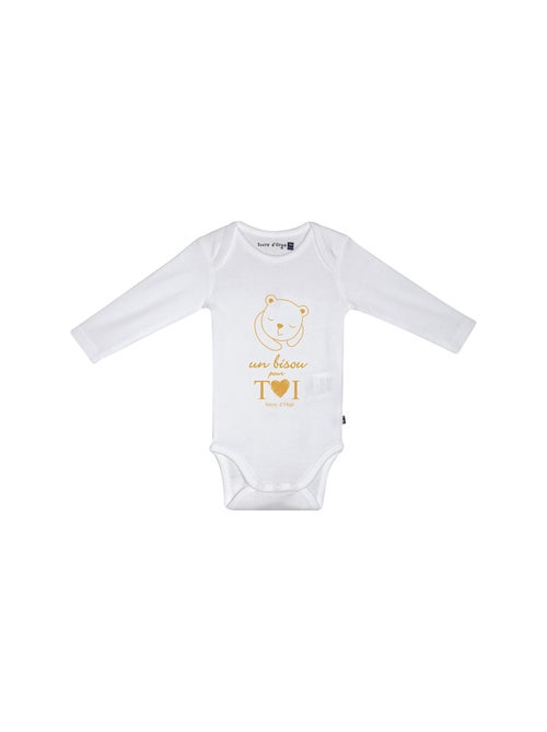 LOT DE 3 BODIES MORIC MANCHES LONGUES - Kiabi