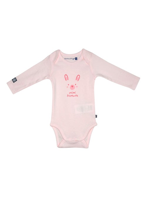 LOT DE 3 BODIES NAÏDA MANCHES LONGUES BEBE - Kiabi