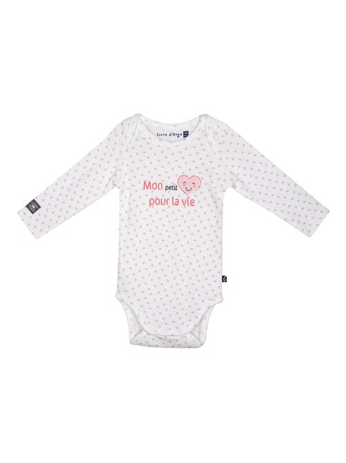 LOT DE 3 BODIES NARCIUS MANCHES LONGUES BEBE - Kiabi