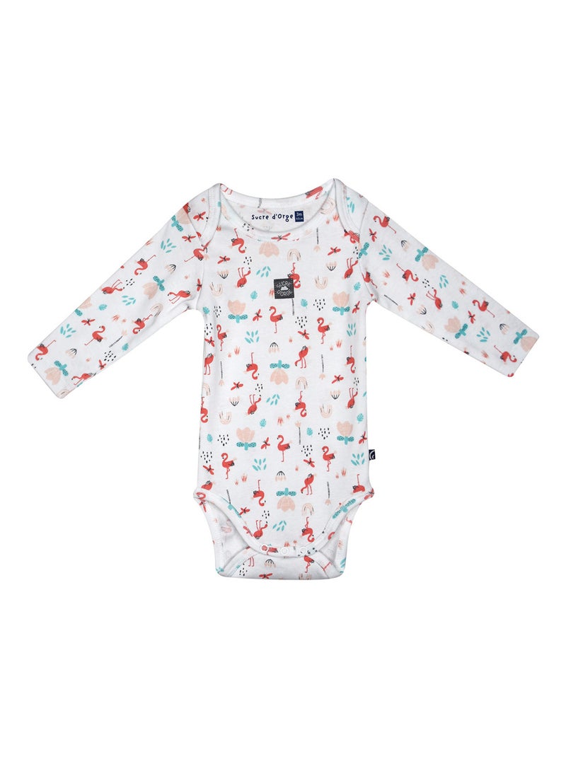 LOT DE 3 BODIES NARCIUS MANCHES LONGUES BEBE Bleu - Kiabi