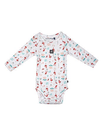 LOT DE 3 BODIES NARCIUS MANCHES LONGUES BEBE