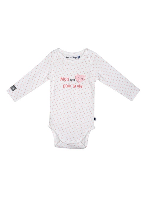 LOT DE 3 BODIES NARCIUS MANCHES LONGUES BEBE - Kiabi